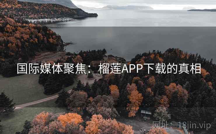 国际媒体聚焦:榴莲APP下载的真相 第2张 国际媒体聚焦:榴莲APP下载的真相 第2张